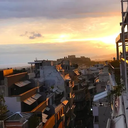 Lux Cozy Openair Apartment With Breathtaking View 雅典 Exterior photo